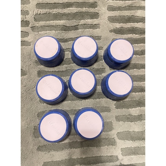8 Le Creuset Ceramic Stoneware Ramekins Custard Baking Cups Dishes Blue 7 oz - Picture 7 of 11